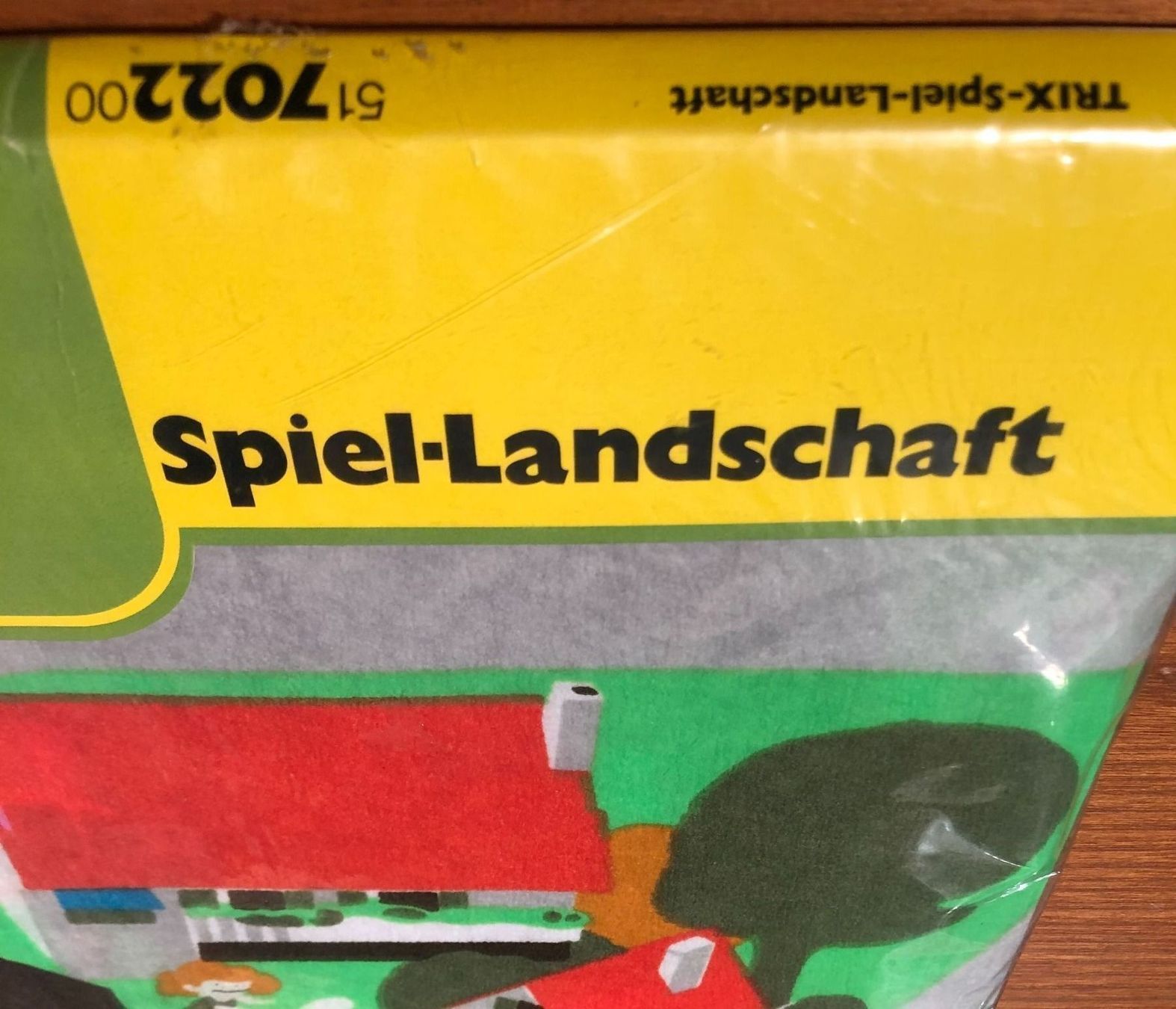 Giochi: TRIX-Spiel-Landschaft 7022 100%Nylon – Nuovo e nell'imballaggio originale da Burgdorf venduto da Gedora