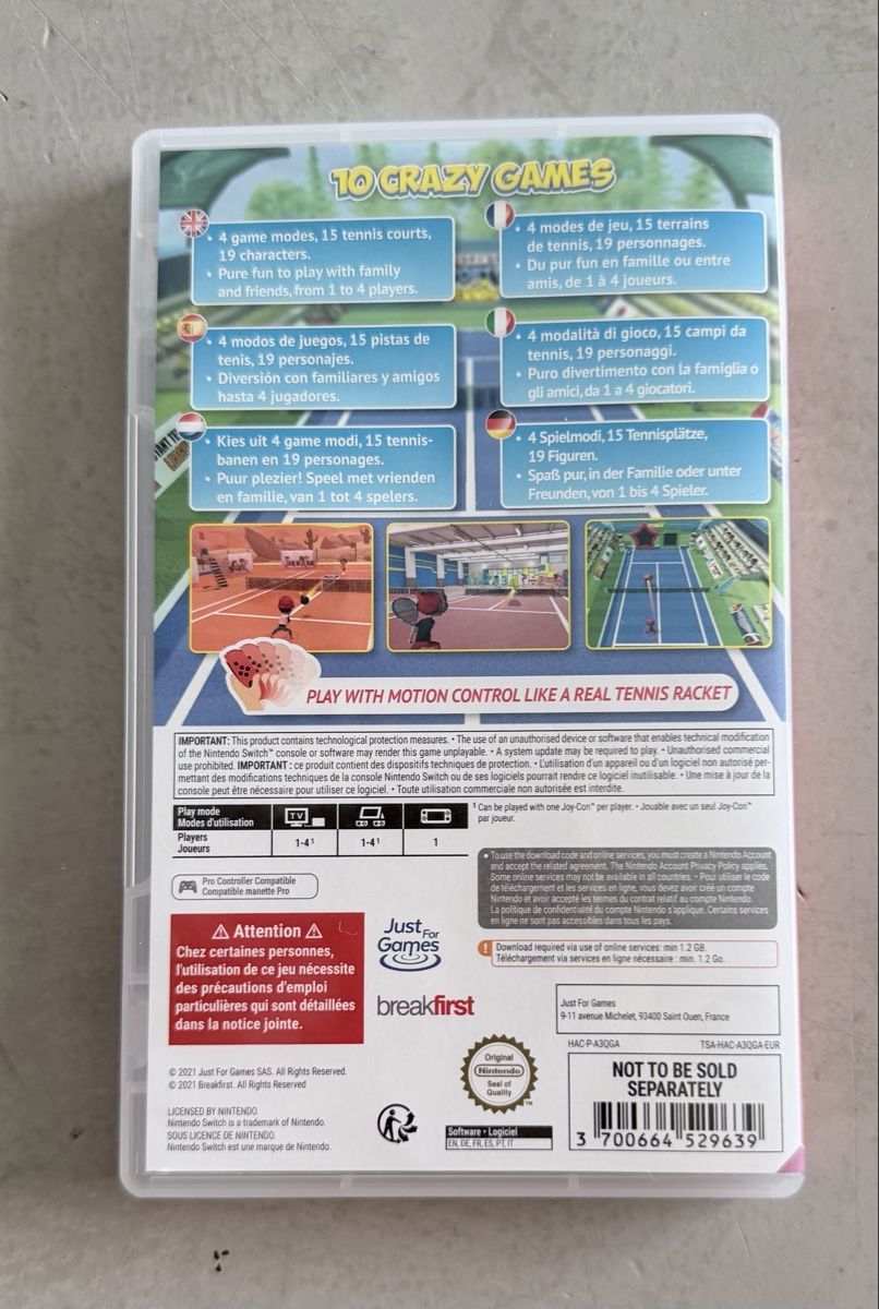 Nintendo Giochi: Nintendo Switch Instant Sports Tennis Spiel Code – Nuovo (secondo la descrizione) da Ebikon venduto da immo-th 1