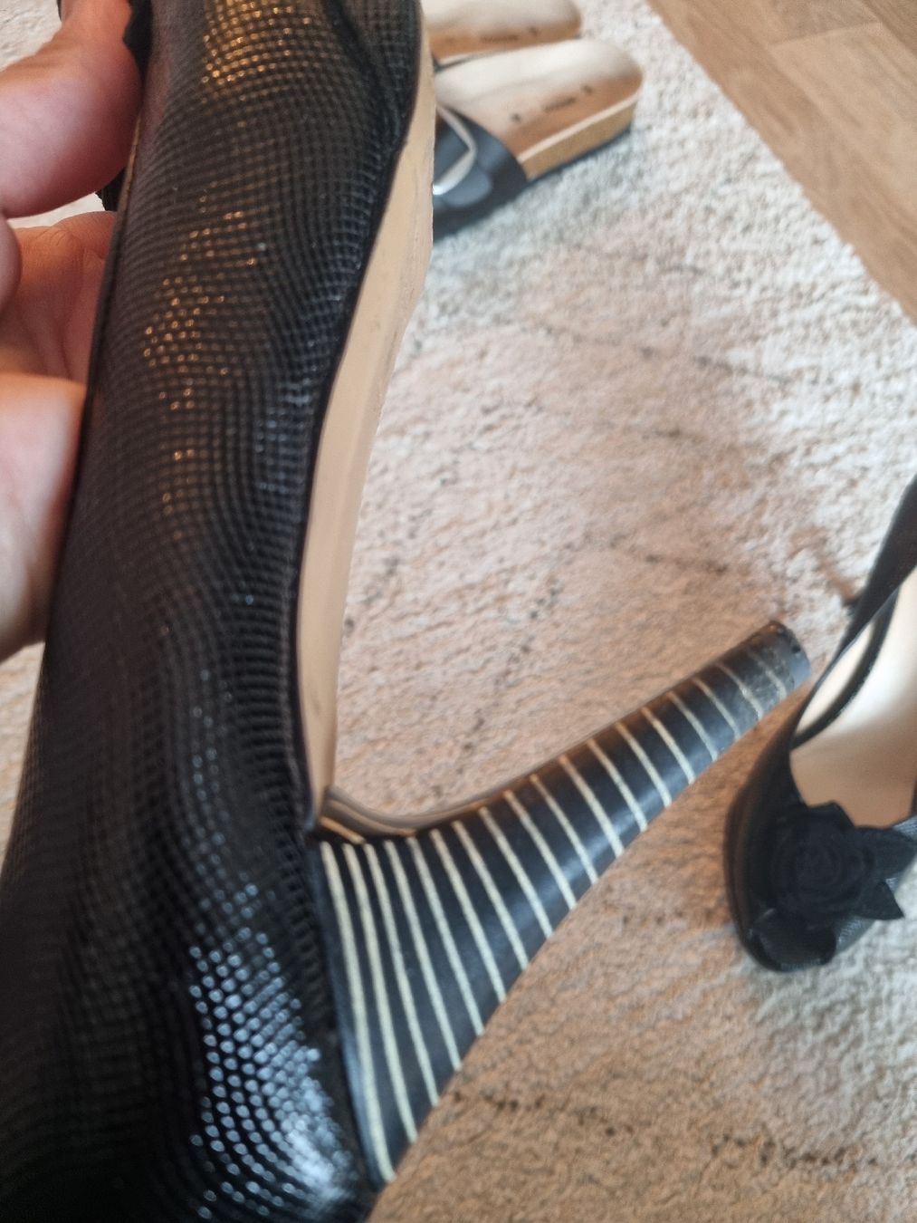 Scarpe da donna: Elegante Lederschuhe Gr. 39 1/2 – Usato da Zürich venduto da Etterebdan 2
