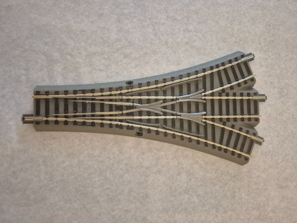 Roco GeoLINE 61160 H0 Interrupteur 3 Voies Avec Lit - Modélisme Ferroviaire Pièce Modélisme échelle 1:87