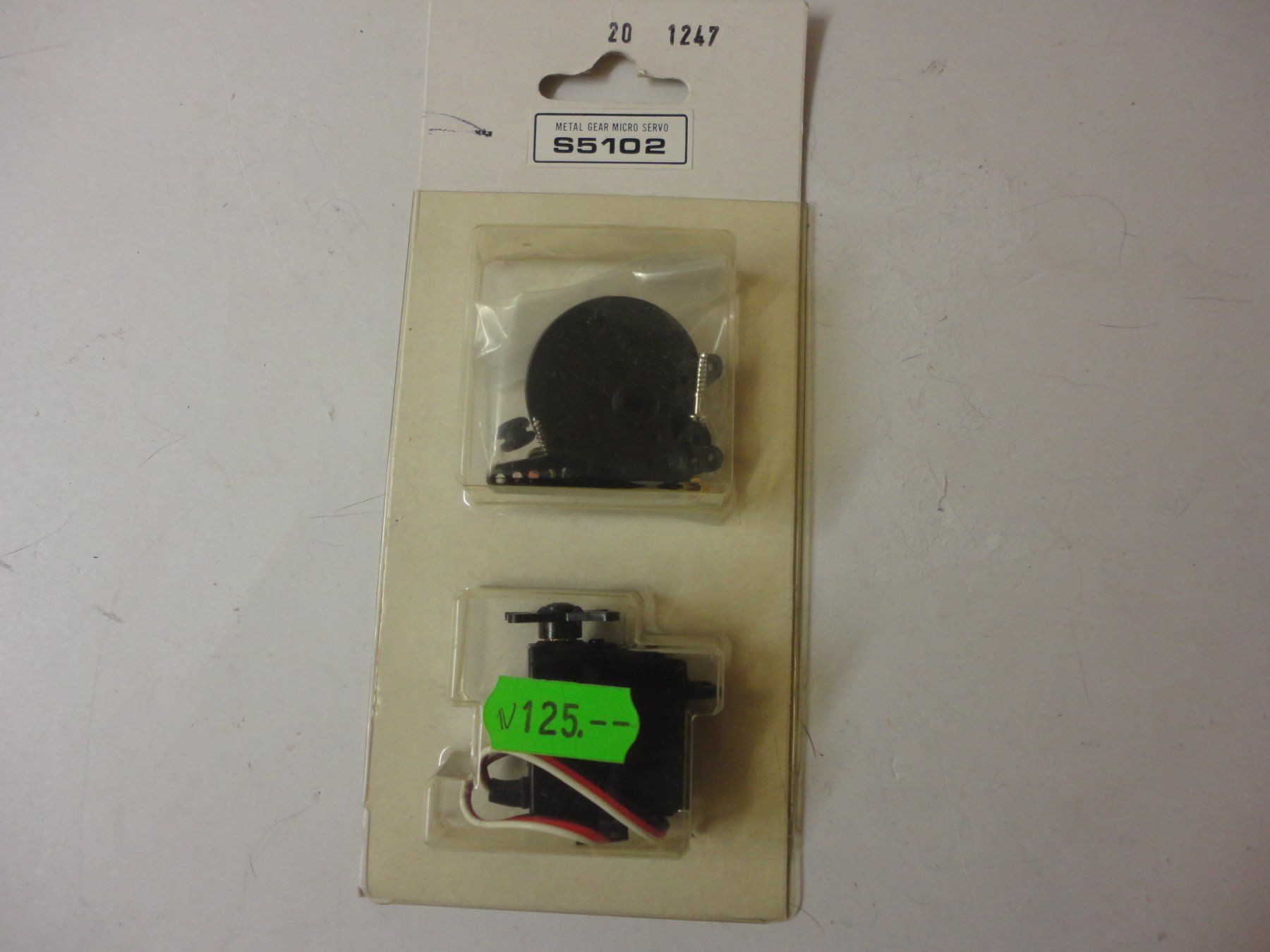 Futaba RC Modellbau: Futaba Micro Servo S5102 Metallgetriebe Neu – Neu und originalverpackt aus Horgen von RcModell