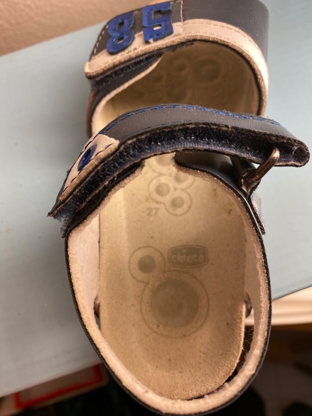Chicco Scarpe per ragazzi: CHICCO Leder Sandalen, Gr.27 – Usato da Vezia venduto da luce2011 3