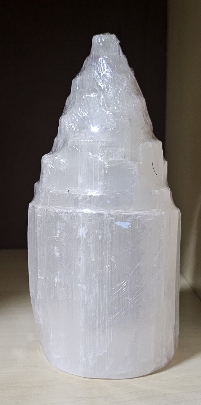 Minerali & Pietre curative: Selenitlampe - 20 cm – Nuovo e nell'imballaggio originale da Ennetmoos venduto da berg2011