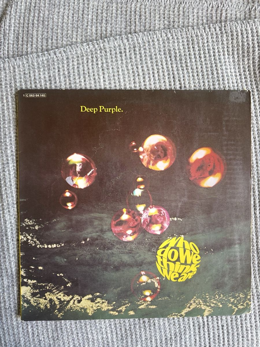 Vinyles: Deep Purple - Who Do We Think We Are - LP - 70s – D'occasion à Rorbas par BlackstarRecords
