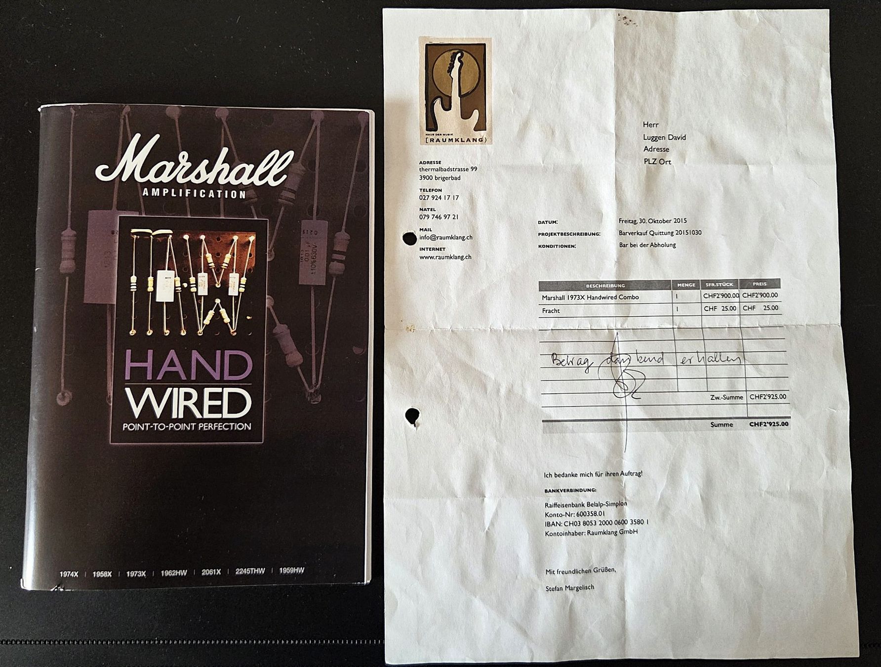 Marshall Amplificatori: Marshall 1973x Amp – Usato da Pfäffikon ZH venduto da Cosa1 3