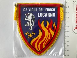 Vintage Fanion/Wimpel   GS  VIGILI DEL FUOCO LOCARNO