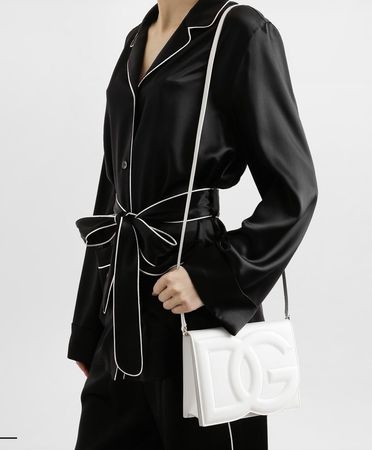 Dolce & Gabbana Calfskin DG Logo Crossbody Bag New OVP€1400