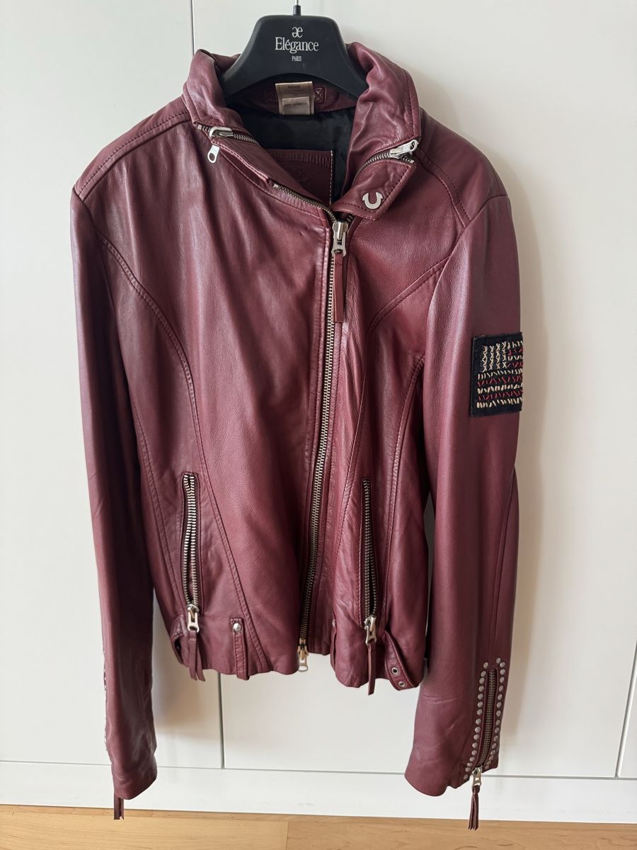 Vestes: Lederjacke, NEU, True Religion, M – Neuf (Voir description) à Oberwil BL par cocopalm1068