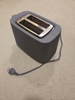 Toaster ALESSI 2 Schlitze grau