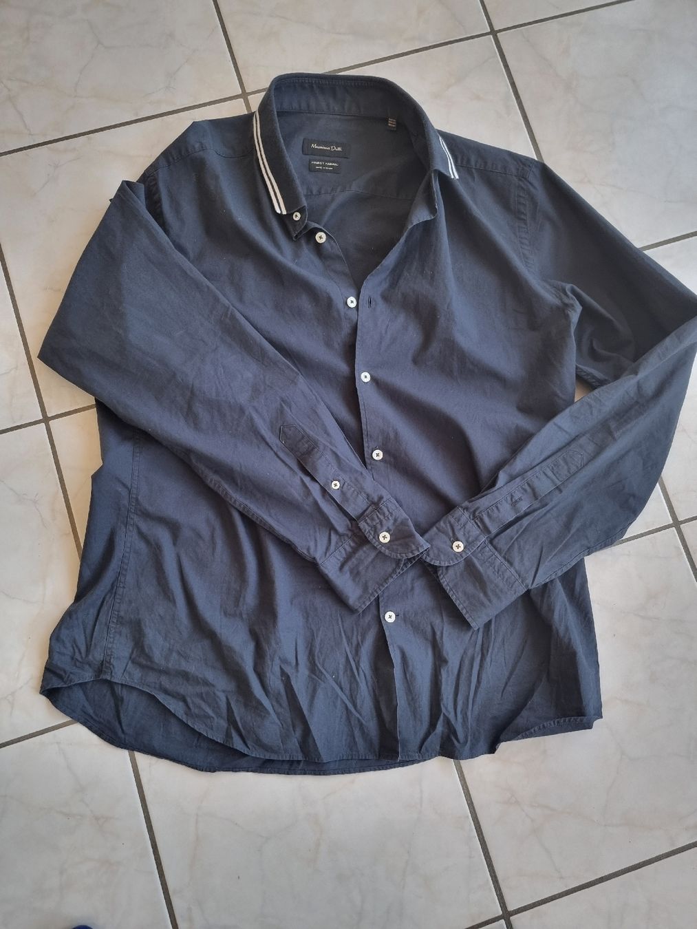 Massimo Dutti Hemden: Massimo Dutti Long Sleeve Shirt, Size XXL – Gebraucht aus Rolle von Groovytrain