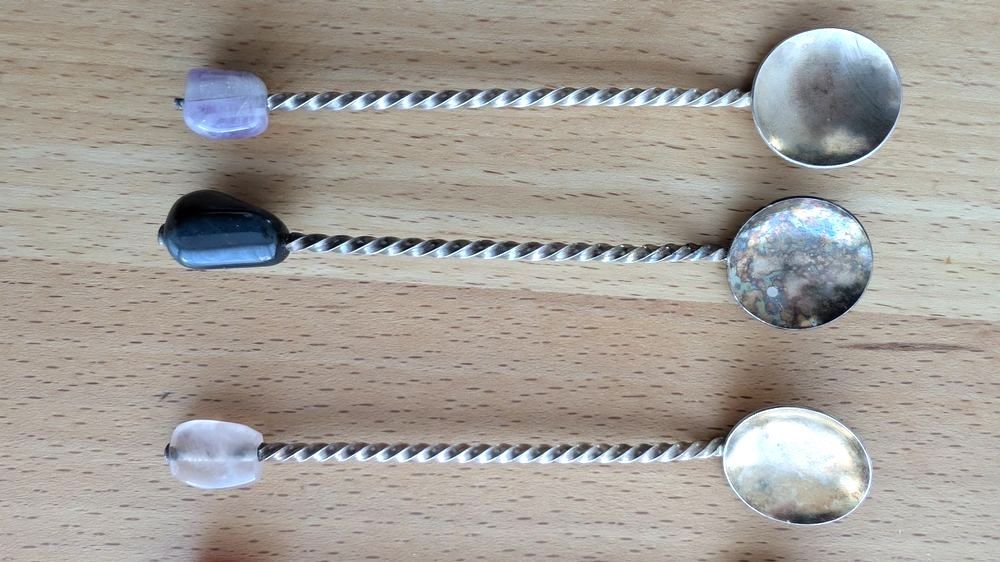 Cucchiai: 6 Vintage Espresso Löffel – Usato da Egg b. Zürich venduto da chantilly-lace 2