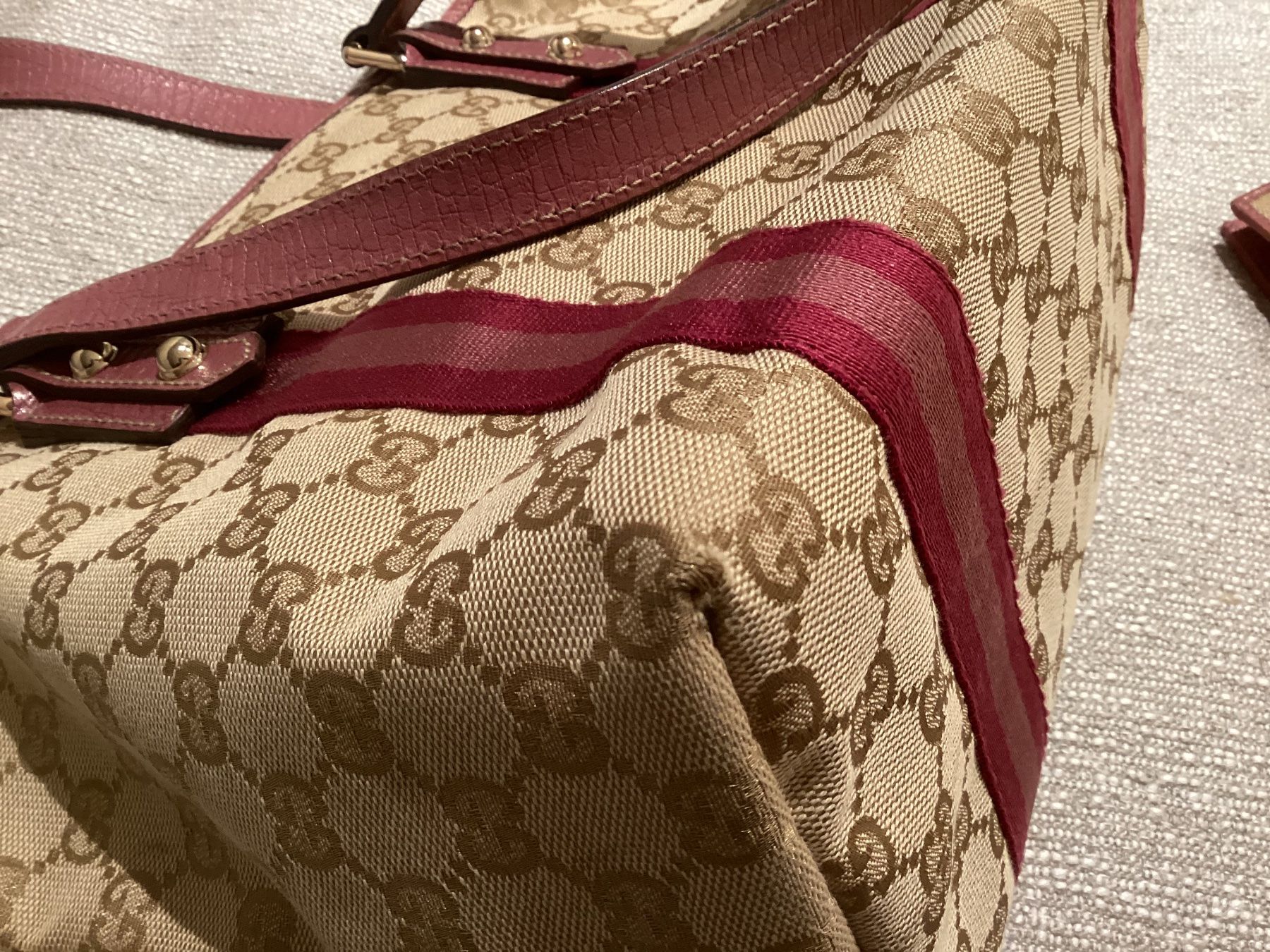 Gucci Portamonete: GUCCI GG MONOGRAM Jolicoeur Tote & Wallete – Usato da Pfäffikon ZH venduto da JingTunic 6