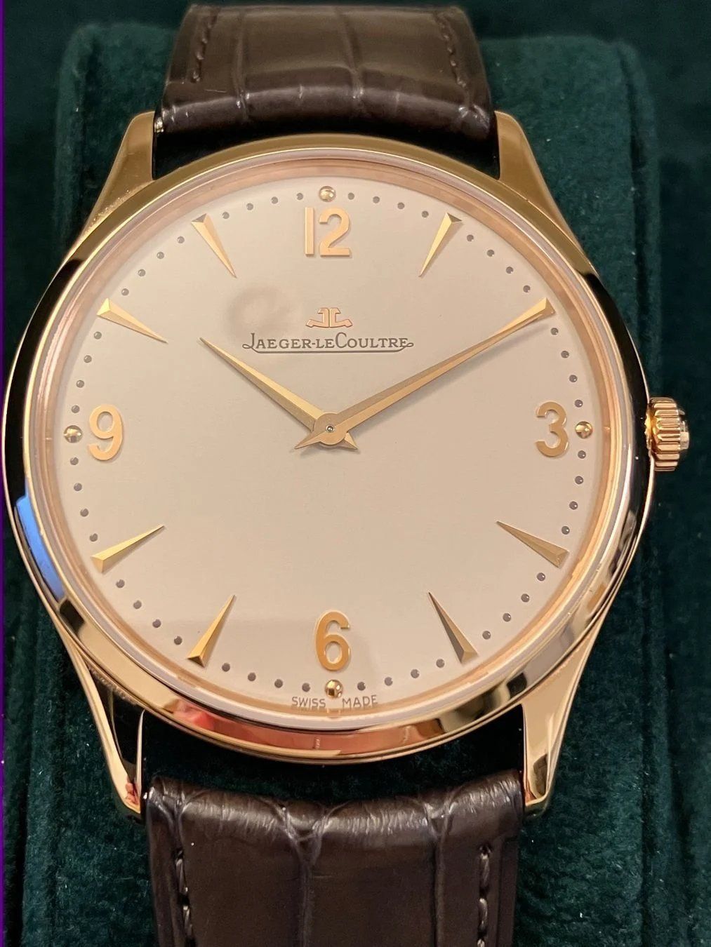 Jaeger-Lecoultre Orologi: Jaeger-LeCoultre Master Ultra Thin 18k Gold – Usato da Thalwil venduto da LeCh1ffre 9