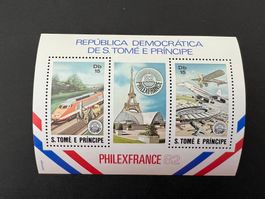 S. Tomé e Principe Autos 1982 **  Luxus Block  (B714)