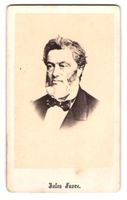 Fotografie Portrait Jules Favre, franz