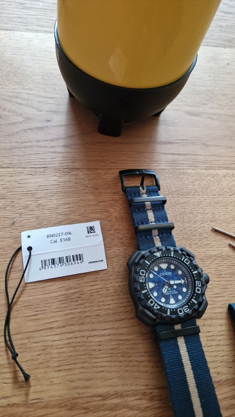 Citizen Orologi: Citizen Titanium 47mm Eco-Drive BN0227-09L Cal.E168 – Nuovo e nell'imballaggio originale da Urtenen-Schönbühl venduto da Saints67 7