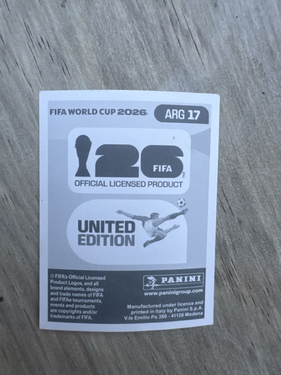 Panini Sammelbilder & Trading cards: FIFA WM 2026- Lionel Messi - ARG17 – Neu (gemäss Beschreibung) aus Uerikon von GeriO 1