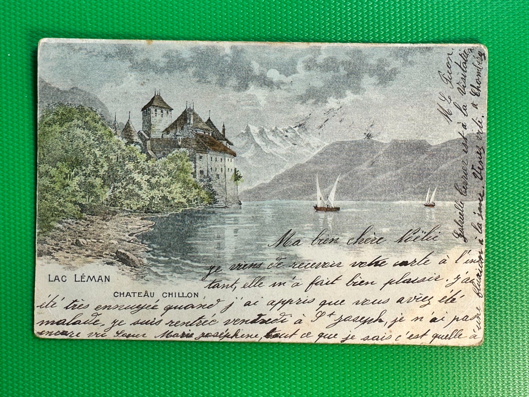 Cartes postales: Chateau Chillon - Lac Leman – D'occasion à Steg VS par _vinci_