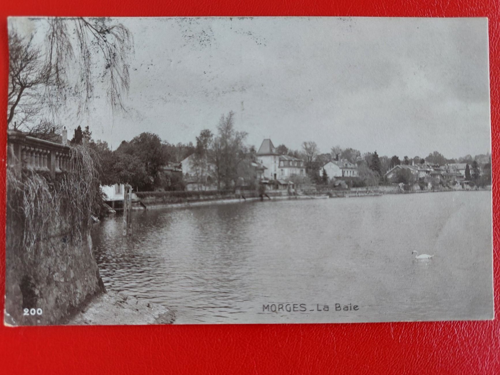 Cartoline postali: Morges - La Baie 1911 – Usato da St-Légier-Chiésaz venduto da Theo006