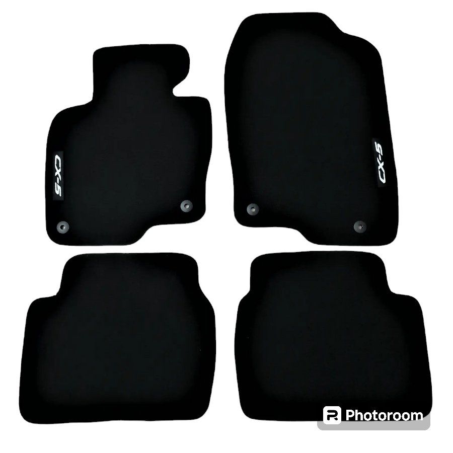 Mazda Teppiche / Matten: Velours Fussmatten Mazda CX-5 11.2011- 08.2017 – Neu und originalverpackt aus Regensdorf von Carmats-Semco
