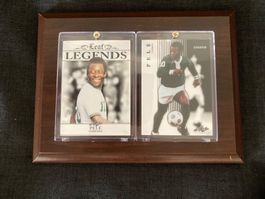 Pelé Brasilien Leaf Legends Plakette