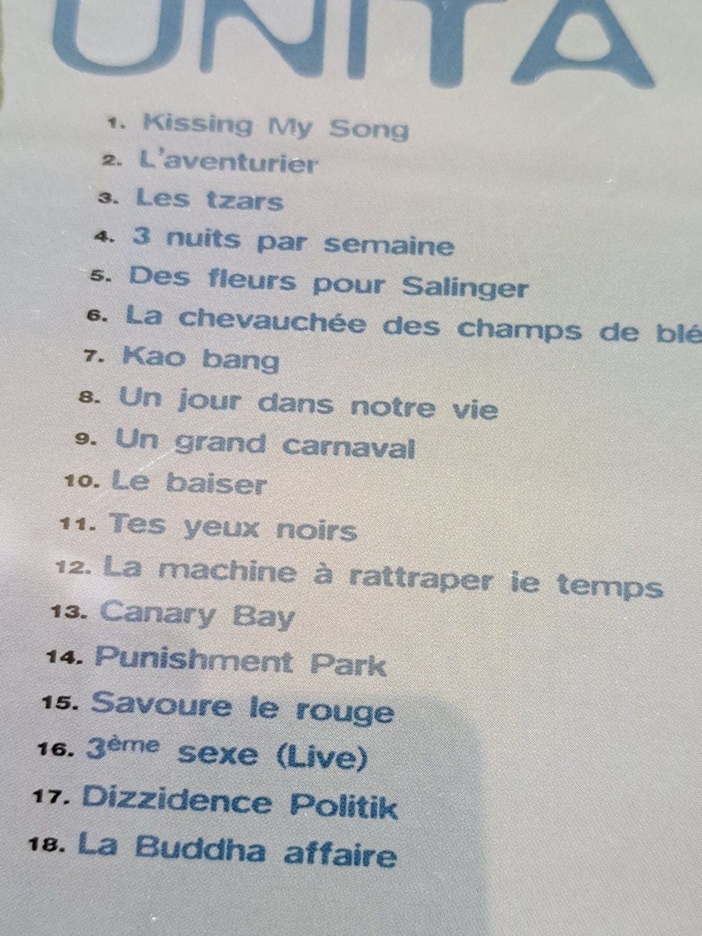 CDs: Cd Indochine - Unita – Gebraucht aus Pully von bro_n52j 2