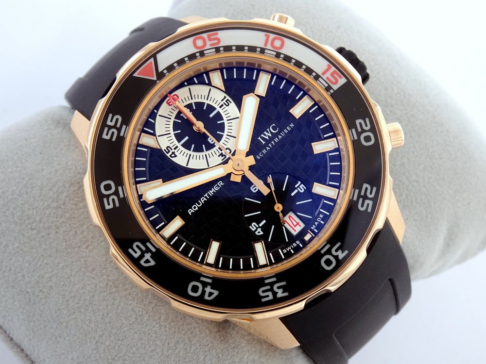 IWC AQUATIMER CHRONO 18K RG IW376903 AUTOMATIK REVISON 2024