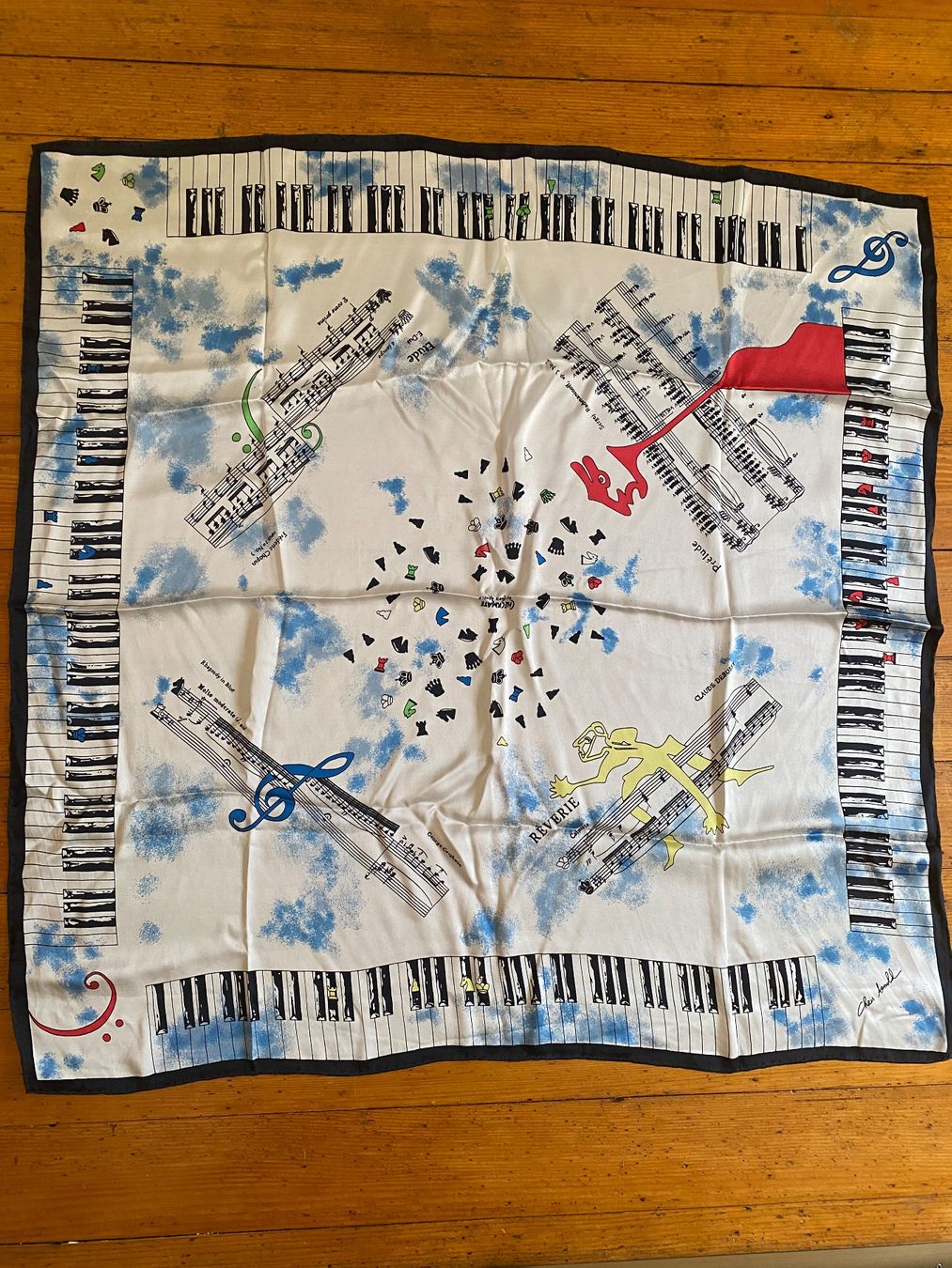 Foulards, Tücher & Schals: Seidentuch „Chris Arnold“ – Gebraucht aus Wohlen AG von reswo01