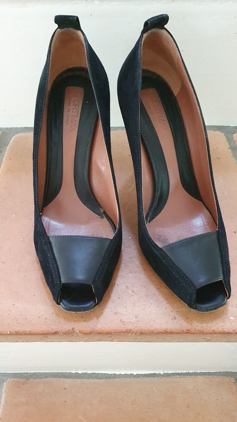 Sportmax Damenschuhe: Elegante, bequeme Peeptoes – Gebraucht aus Jona von Lucie.P