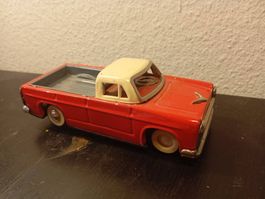 Rarität! Vintage Spielzeugauto Pick-Up, Oldtimer, rot