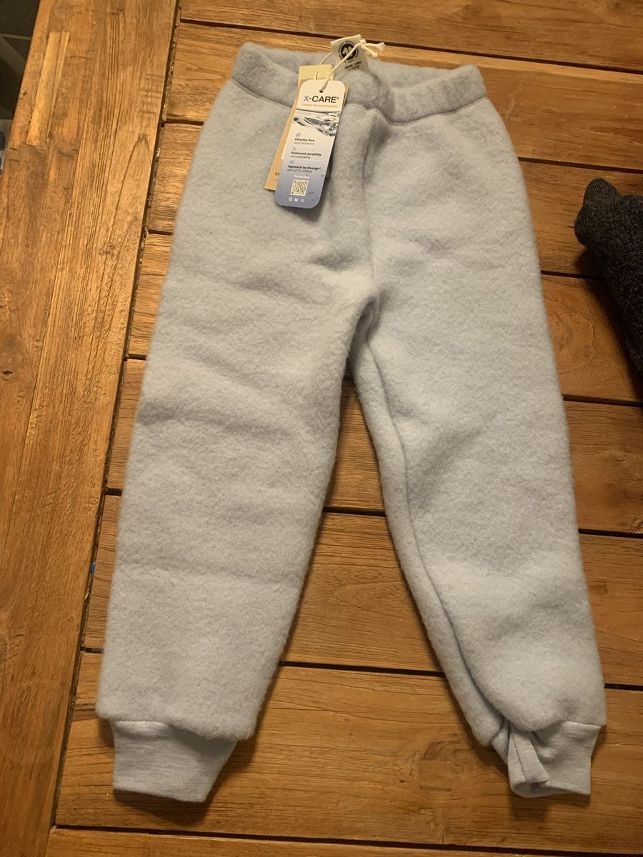 Pantaloni: Neue Wollfleece Hose gr. 98 – Nuovo e nell'imballaggio originale da Attelwil venduto da TaraLee 2