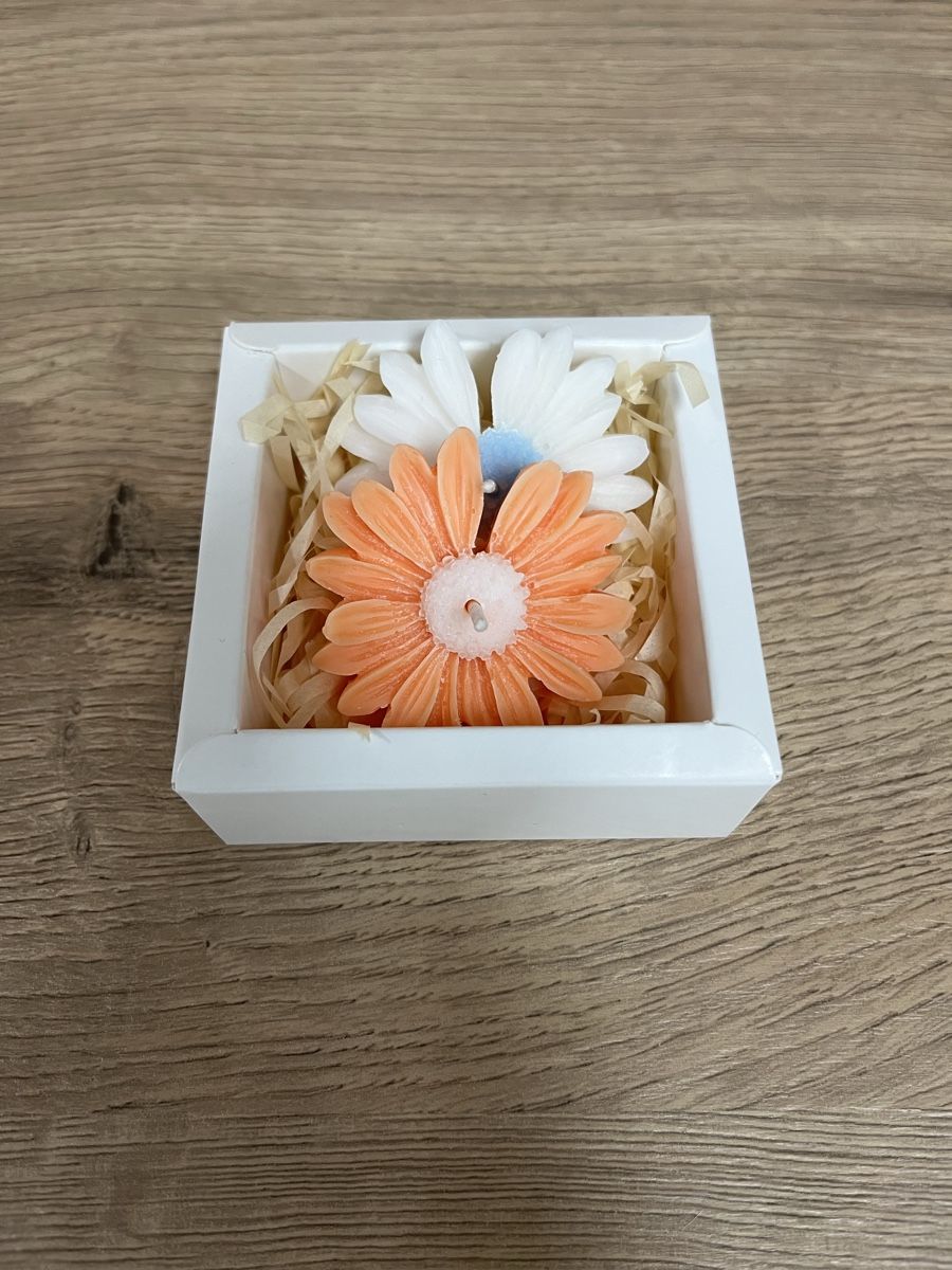 Candele: 2er Geschenkset Blumenkerzen, handgemacht – Nuovo (secondo la descrizione) da Frick venduto da van_2dhd