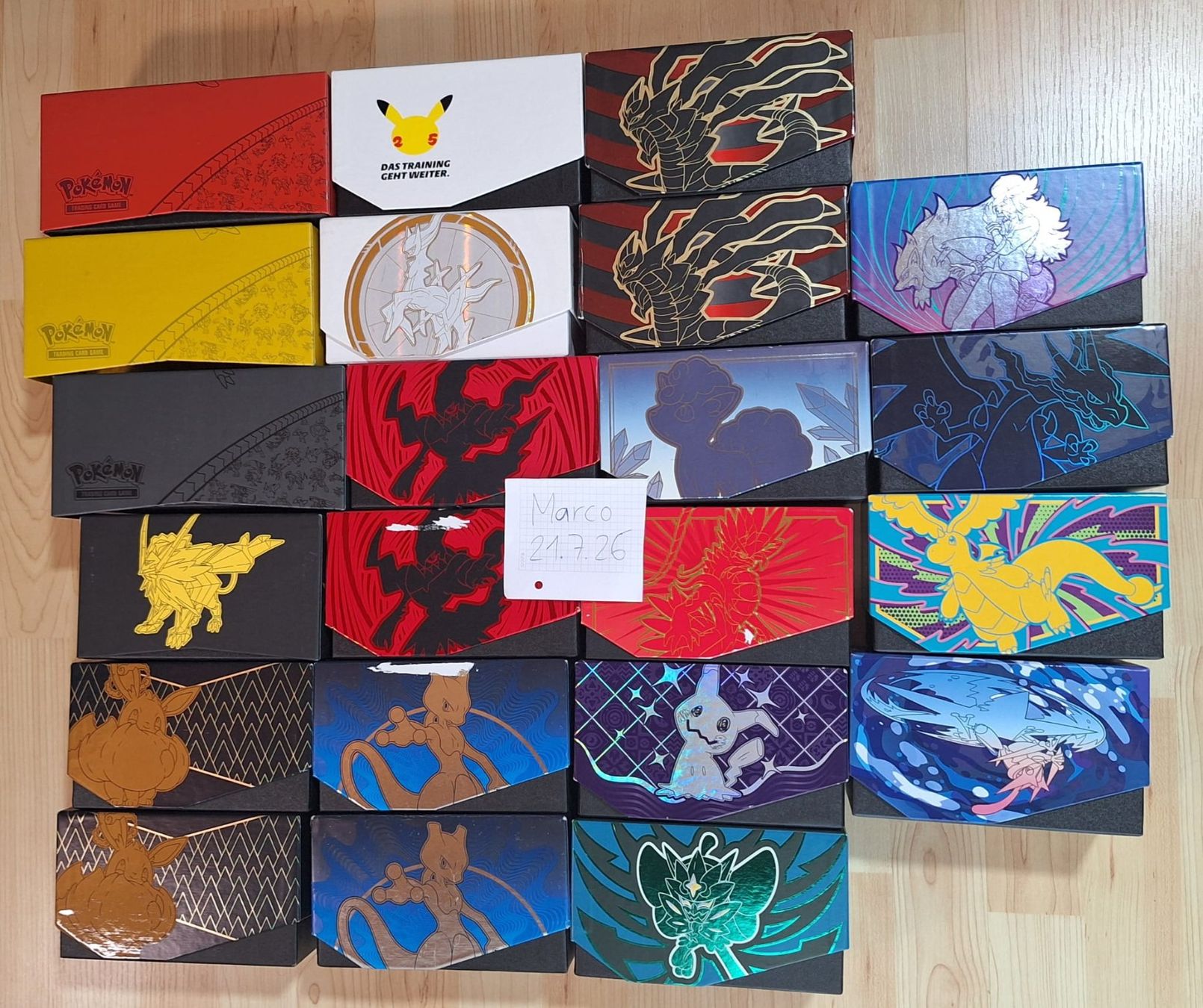 Pokémon Carte collezionabili: Pokemon LEERE ETB's – Usato da Andwil SG venduto da popatus 3