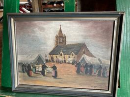 Tableau de Raymond Blossier, chapelle Bretonne.