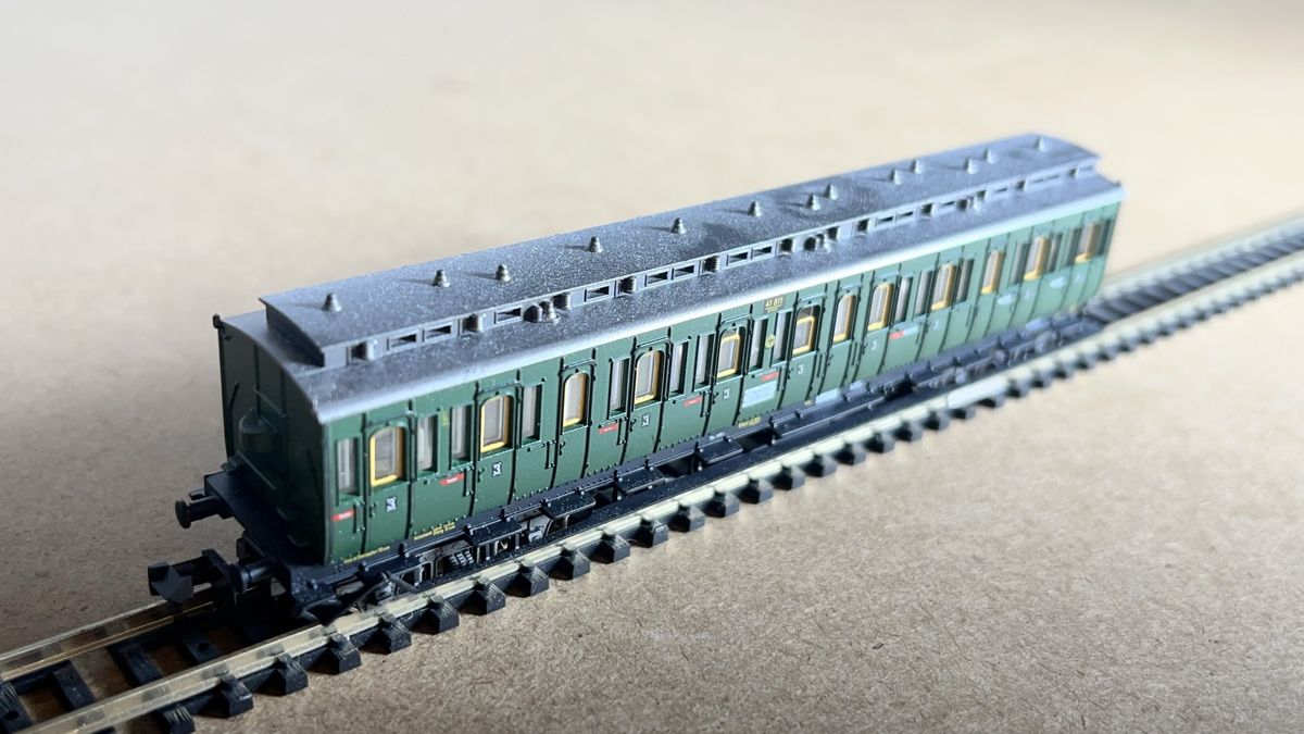 Fleischmann Modellini di ferrovie: Fleischmann 8087 Abteilwagen DRG Spur N – Nuovo (secondo la descrizione) da Windlach venduto da Kelebra 3