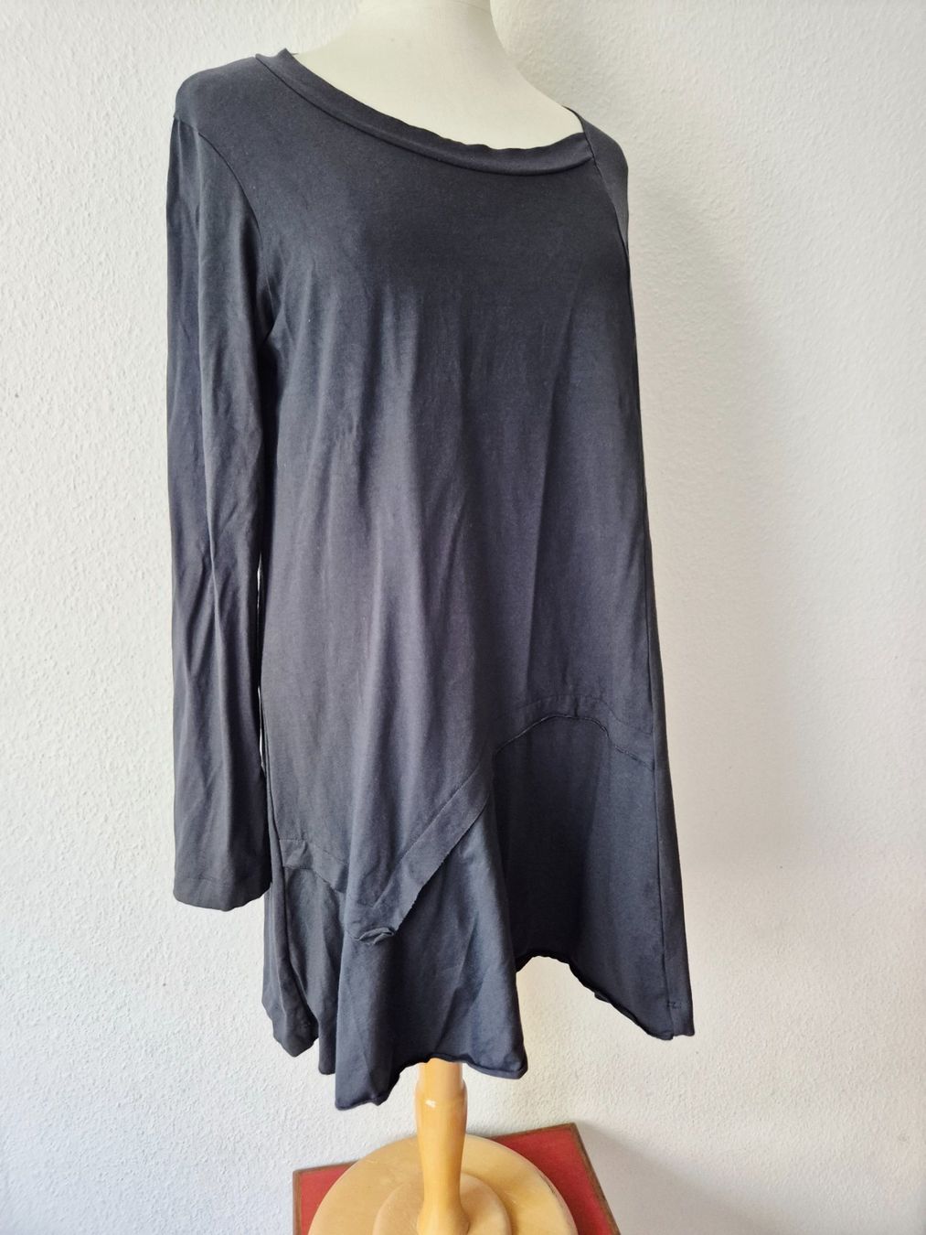 Pullover & Sweatshirts: PULLOVER PULLI NOOK M 38 ANTHRAZIT TUNIKA ASYMMETRISCH TOP – Gebraucht aus Elsau von the-colorful-side 2