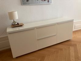 Buffet blanc 180 cm