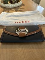 Sac à main - pochette Guess noir/marron