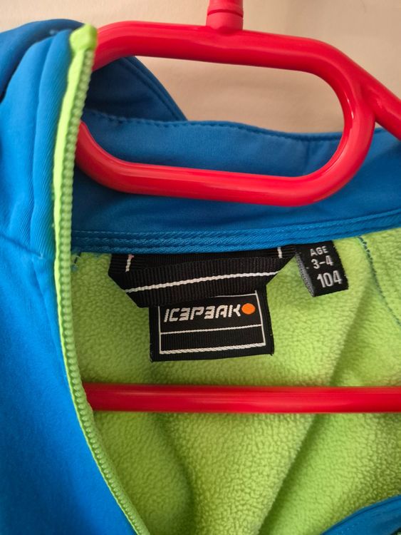 Icepeak Jacken & Mäntel: Icepeak Softshell Jacke, blau Gr. 104, – Gebraucht aus Dietikon von grafad 2