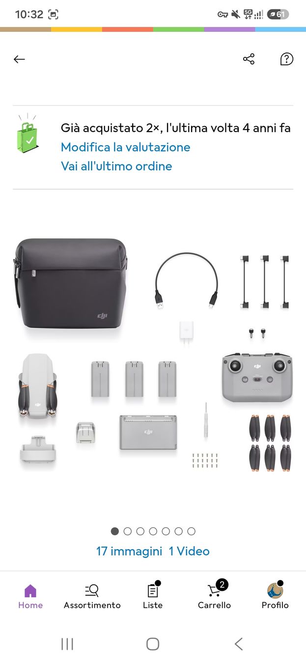 DJI Action Cam: dji air mini 2 combo – Usato da Sigirino venduto da luc_h2yv 6