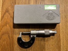 Mikrometer Etalon 0 - 25 mm in Kunststoff Hülle