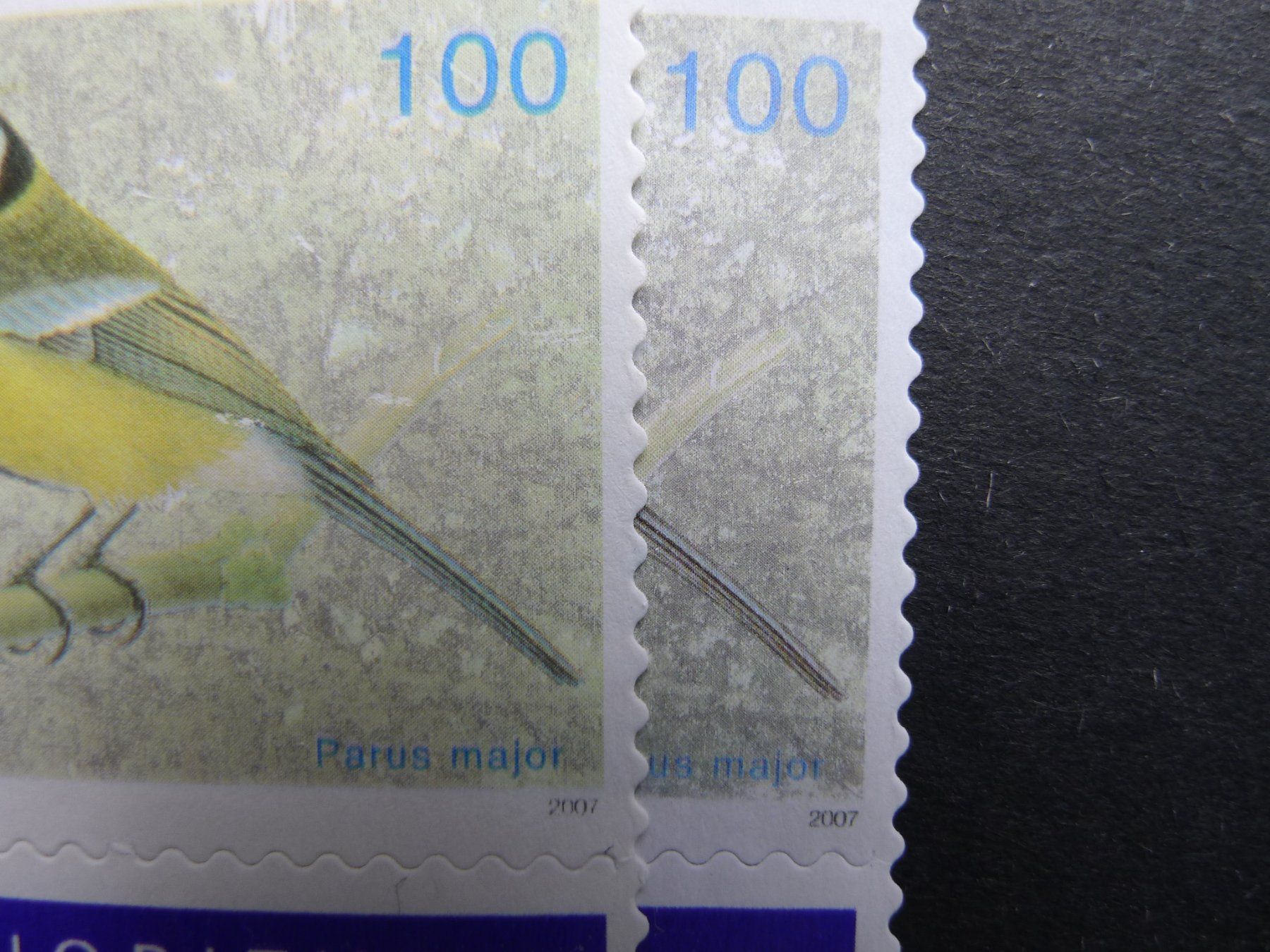 Tutti i francobolli: 2007 Nr. 1237 rechts fehlende Hintergrund Farbe – Usato da Dagmersellen venduto da wyss1982 2
