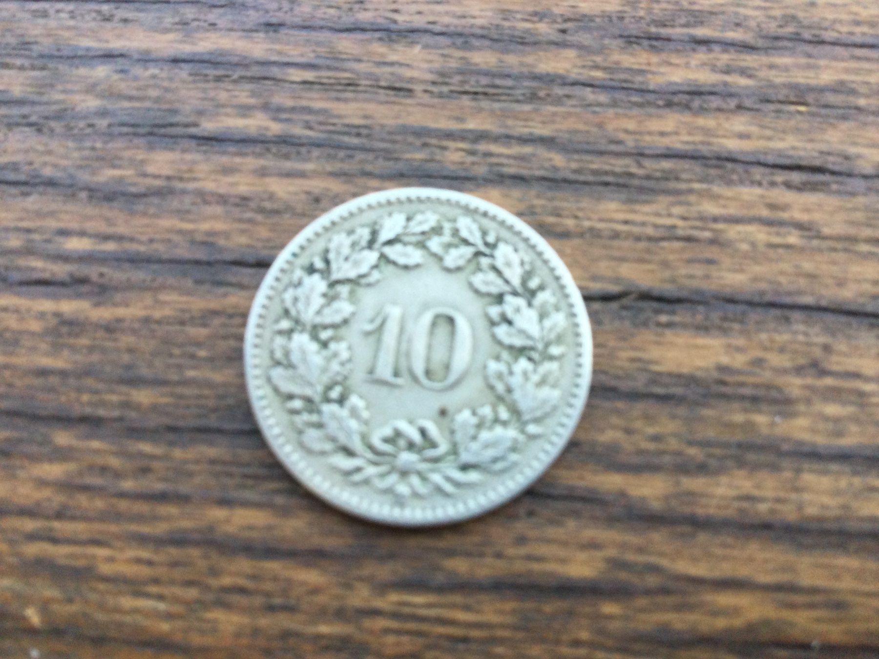 Tutti le monete: 10 Rp. 1919 – Usato da Riehen venduto da hansi999 1