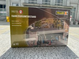 Faller H0 190772 Schweizer Armee Fahrzeugunterstand SWISS