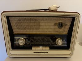 Antikes Radio Philips Holzgehäuse