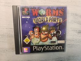 Worms World Party für Sony Playstation 1 Ps1