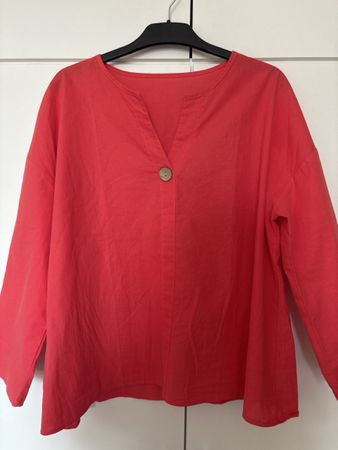 Leinenbluse Gr. 3XL - Perfekt für den Sommer!☀️
