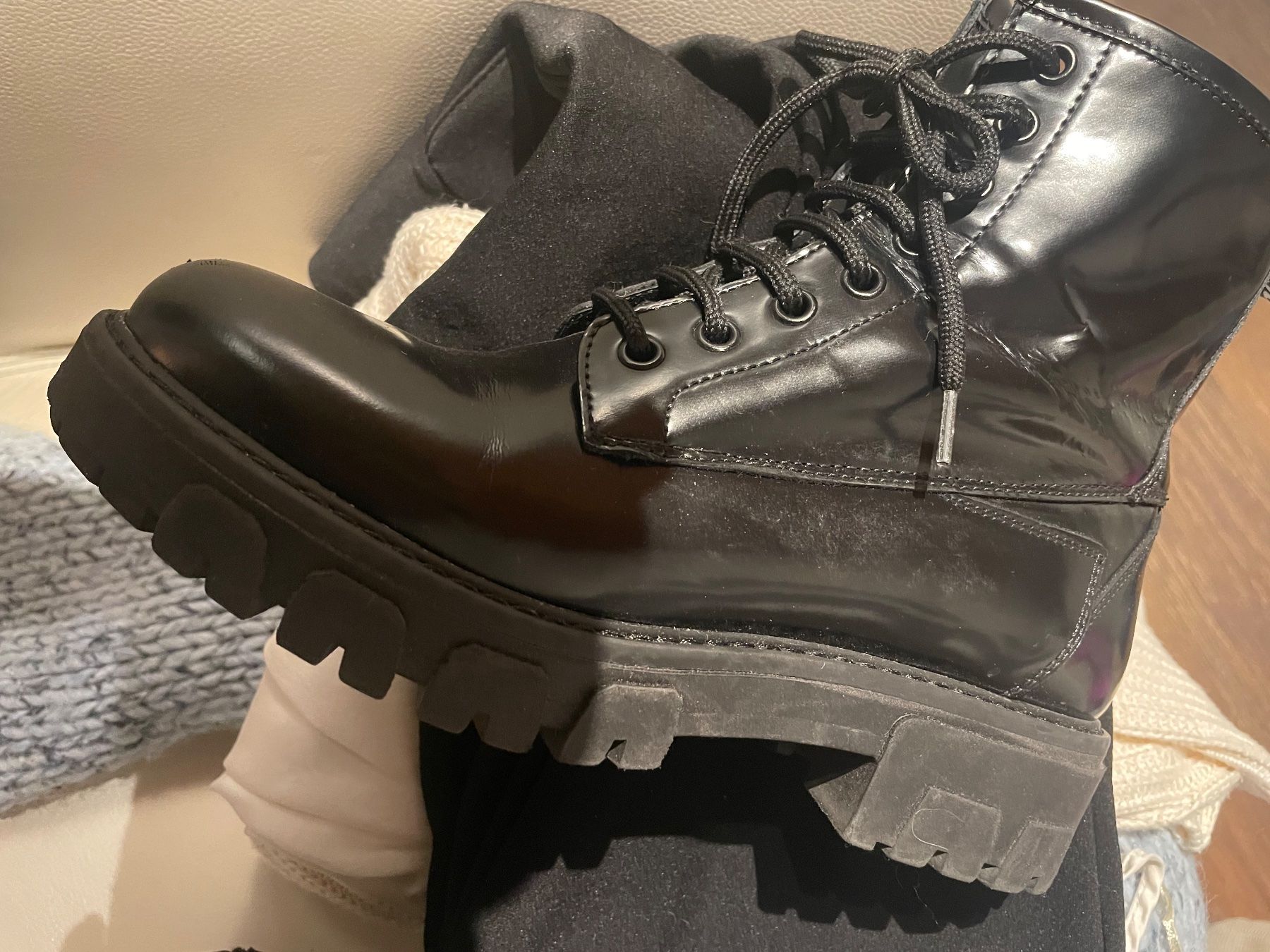 Hugo Boss Scarpe da donna: Hugo Boss Große 36 Boots Stiefelette – Usato da Scherz venduto da Mandarine8 2