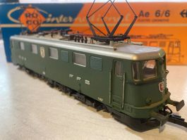 Lokomotive Ae 6/6 - Roco 4195 - Baselstadt