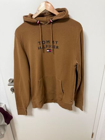 Sweat à capuche - Tommy Hilfiger - marron - taille M
